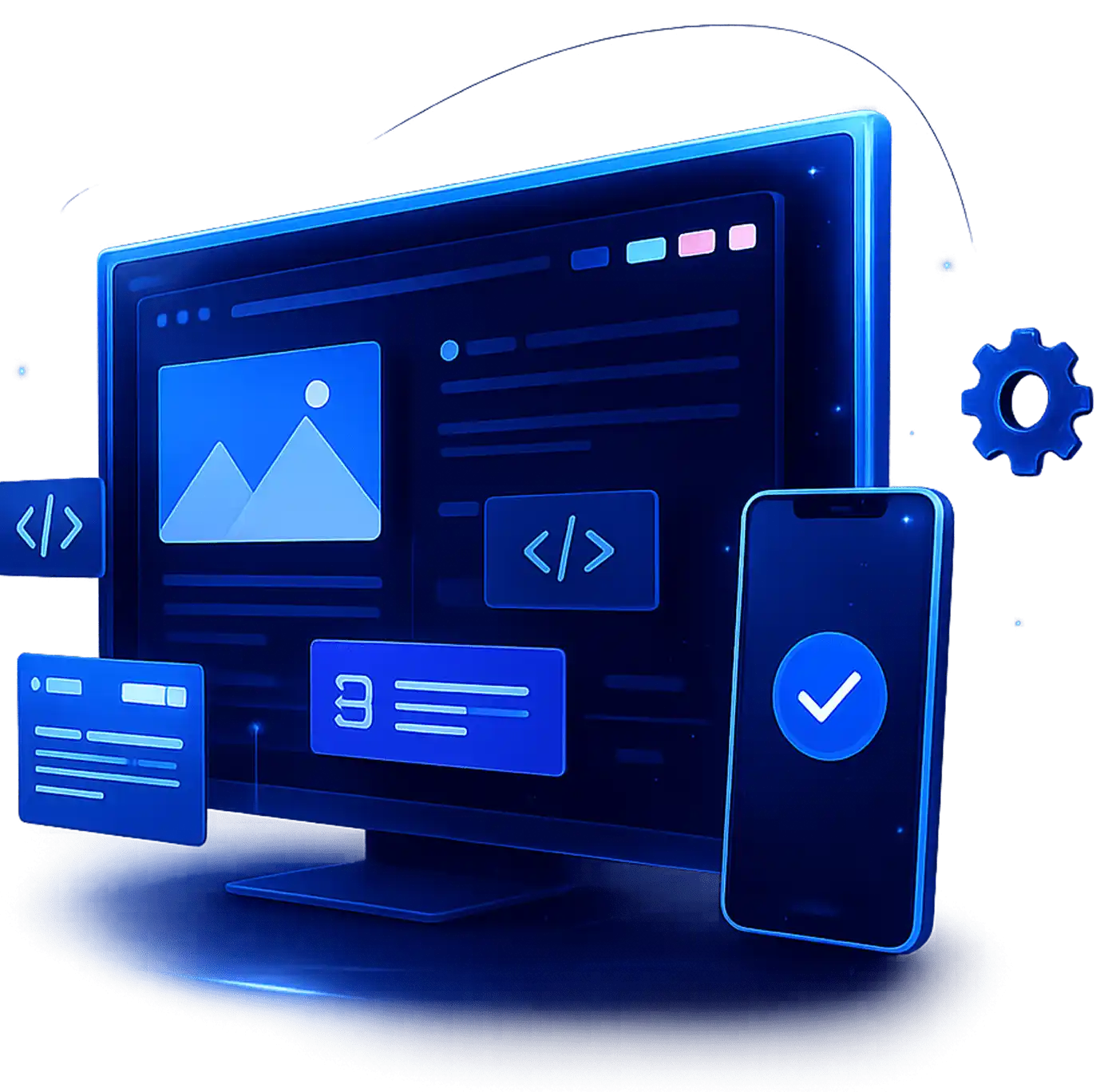 custom website design